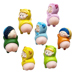 3D Resin Cute Design Strong Magnetic Heavy Duty Refrigerator Sticker Fridge Magnet